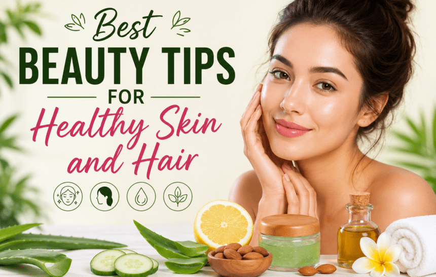 beauty tips Best Beauty Tips for Healthy Skin and Hair